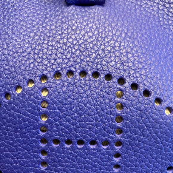 Box Fresh Hermes Evelyne tPM Blue Electrique - Picture 7 of 8